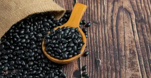 What are the health benefits of black soybean powder?